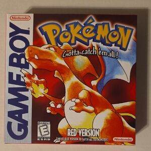 Nintendo Pokémon Red Version Game - (REPRO)